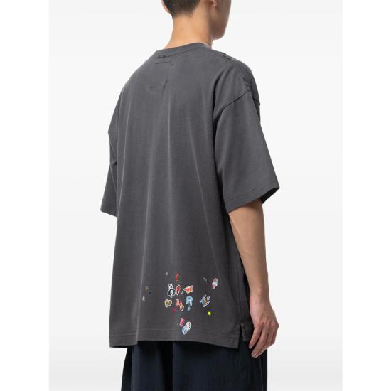 26SS 메종 미하라 야스히로 탑 J16TS821 BLACK GREY - MAISON MIHARA YASUHIRO