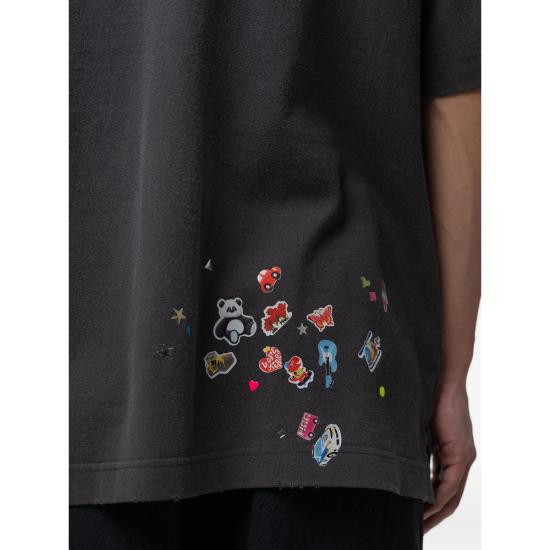 26SS 메종 미하라 야스히로 탑 J16TS821 BLACK GREY - MAISON MIHARA YASUHIRO