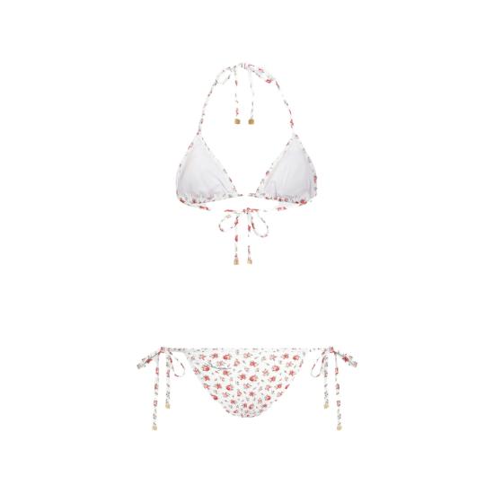 26SS 돌체앤가바나 비키니 수영복 O8A02J ON0D1 HA5XJ WHITE RED - DOLCE & GABBANA