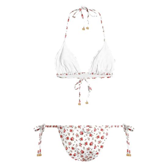 26SS 돌체앤가바나 비키니 수영복 O8A02J ON0D1 HA5XJ WHITE RED - DOLCE & GABBANA