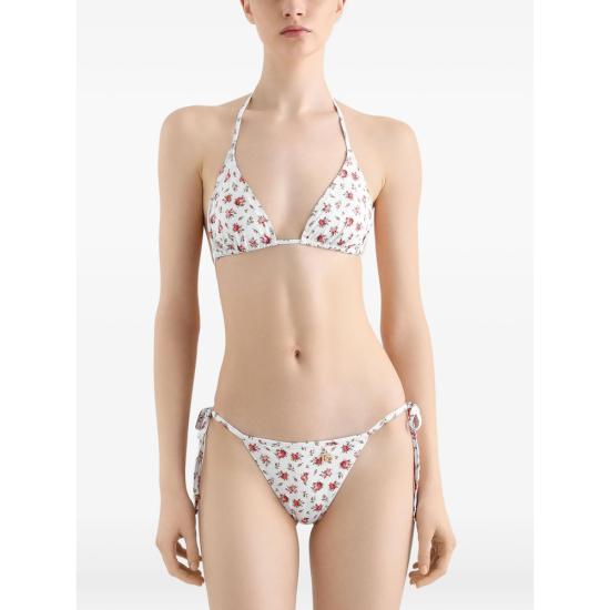 26SS 돌체앤가바나 비키니 수영복 O8A02J ON0D1 HA5XJ WHITE RED - DOLCE & GABBANA