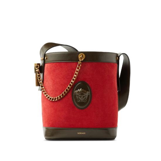 26SS 베르사체 토트백 1A17850 1023460 2GS3J RED BLACK