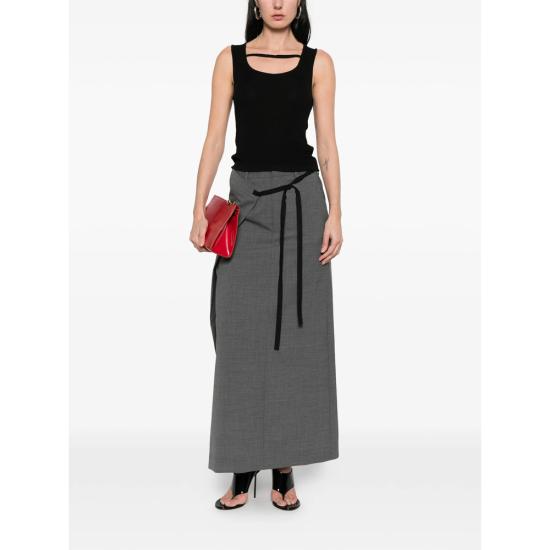 26SS 니콜로 파스콸레티 민소매 티셔츠 KU58A COYA BLACK - NICCOLÒ PASQUALETTI