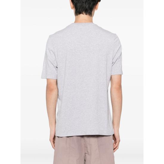 26SS 메종키츠네 폭스 헤드 레귤러 티셔츠 PM00107KJ7026 LGGRE GREY - MAISON KITSUNE