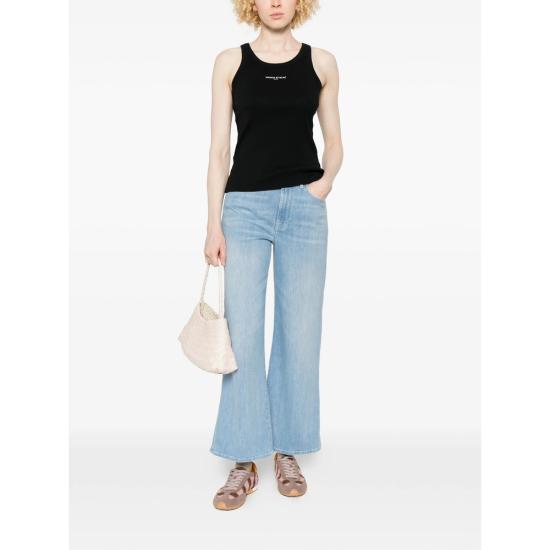 26SS 메종키츠네 민소매 티셔츠 QW00600KA0033 BLACK - MAISON KITSUNE