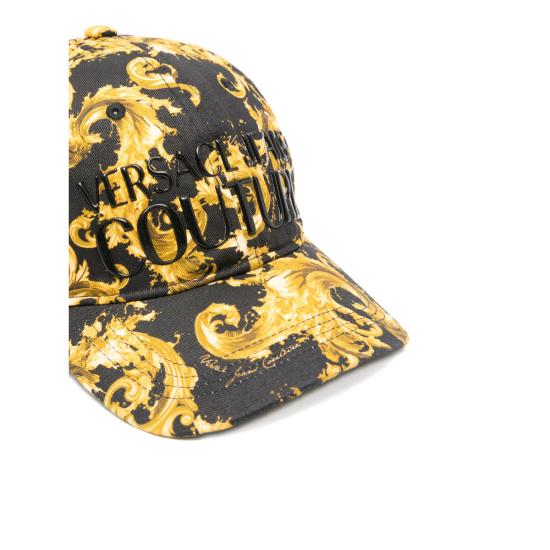 26SS 베르사체 모자 80HAZK10 ZG420 G89 BLACK GOLD - VERSACE