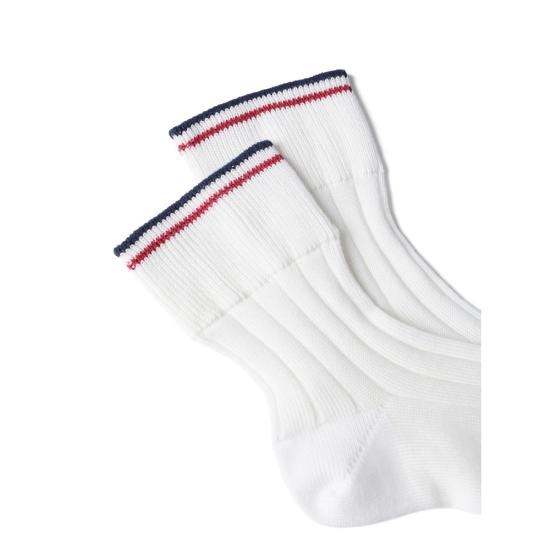 26SS 브루넬로 쿠치넬리 양말 MCSCO9049 CZ930 WHITE - BRUNELLO CUCINELLI