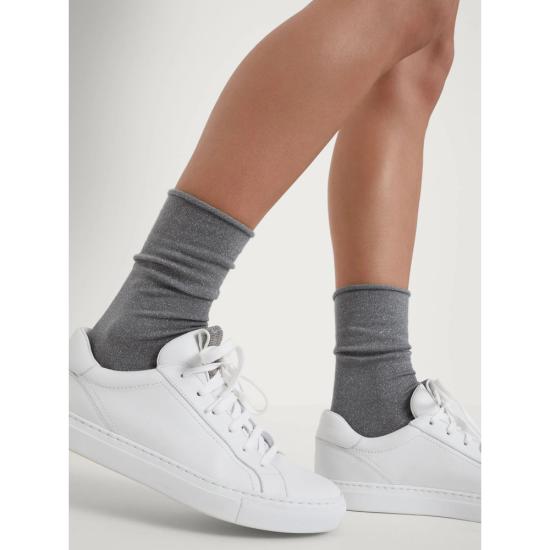 26SS 브루넬로 쿠치넬리 양말 M41945019 C9510 GREY - BRUNELLO CUCINELLI