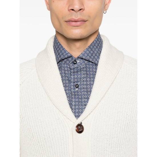 26SS 브루넬로 쿠치넬리 잉글리시 립 래글런 가디건 MNI708606 C2723 NEUTRALS - BRUNELLO CUCINELLI