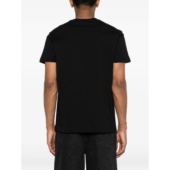 26SS 베르사체 탑 80GAH6SB JS541 V22 BLACK WHITE - VERSACE