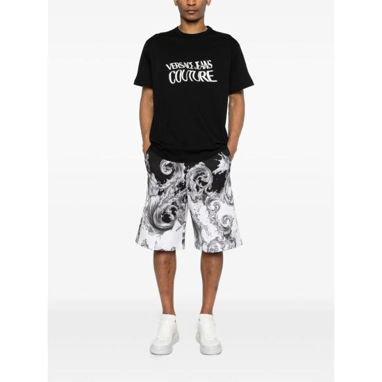 26SS 베르사체 탑 80GAHE04 CJ00E 899 BLACK - VERSACE