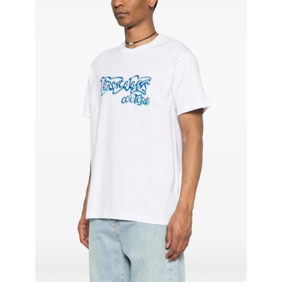 26SS 베르사체 탑 80GAHD08 CJ01Z 003 WHITE - VERSACE