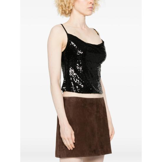 26SS 베르사체 민소매 티셔츠 80HAM236 J0267 899 BLACK - VERSACE