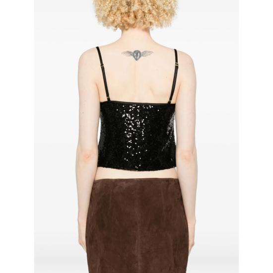 26SS 베르사체 민소매 티셔츠 80HAM236 J0267 899 BLACK - VERSACE