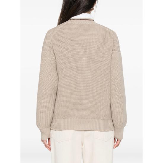 26SS 브루넬로 쿠치넬리 가디건 M19756306 CFI16 NEUTRALS - BRUNELLO CUCINELLI