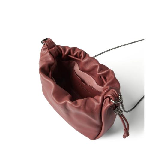 26SS 브루넬로 쿠치넬리 토트백 MBGPD2667 C4182 RED - BRUNELLO CUCINELLI