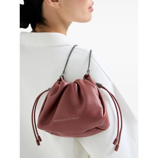 26SS 브루넬로 쿠치넬리 토트백 MBGPD2667 C4182 RED - BRUNELLO CUCINELLI