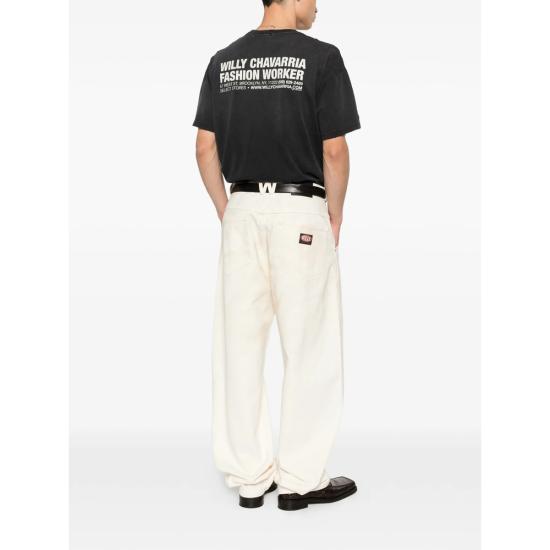 26SS 윌리 차바리아 탑 WCJSY0196 001 BLACK - WILLY CHAVARRIA