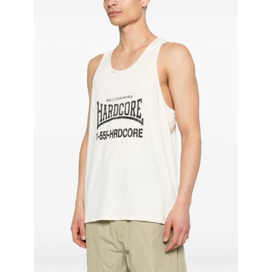 26SS 윌리 차바리아 민소매 티셔츠 WCJSY0188 065 MASA NEUTRALS - WILLY CHAVARRIA