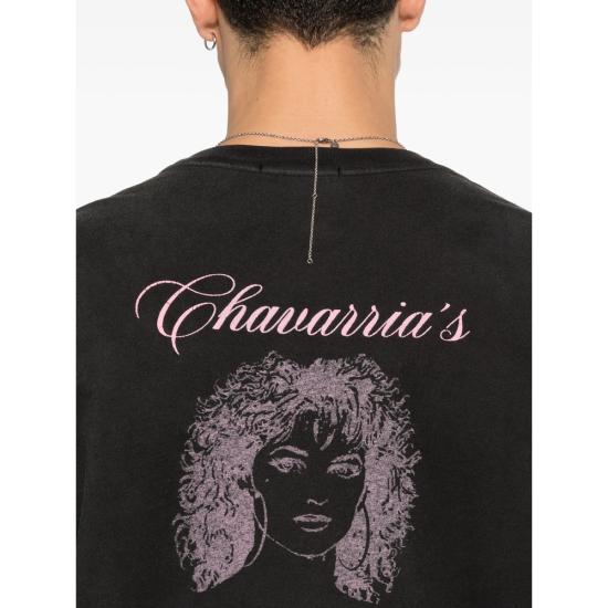 26SS 윌리 차바리아 탑 WCJSY0175 001 BLACK - WILLY CHAVARRIA