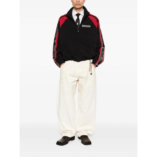 26SS 윌리 차바리아 자켓 WCJKT0067 001 BKRED BLACK RED - WILLY CHAVARRIA