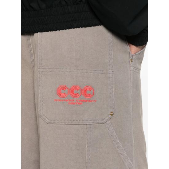 26SS 윌리 차바리아 숏팬츠 WCBTM0080 068 CONCR GREY - WILLY CHAVARRIA