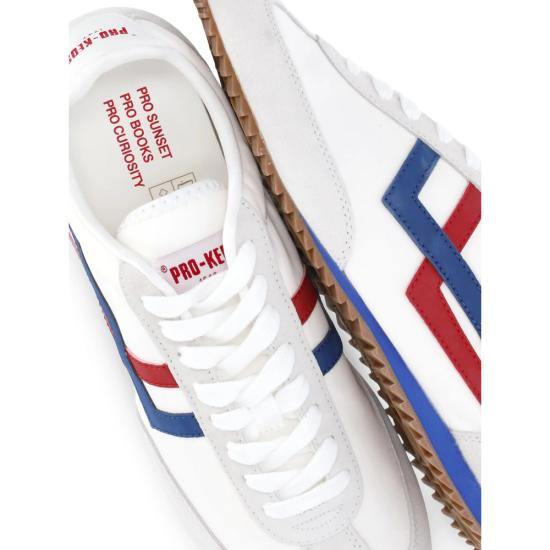 26SS 프로 케즈 스니커즈 R7226SLM RACER 77 WHRBL WHITE GREY - PRO-KEDS