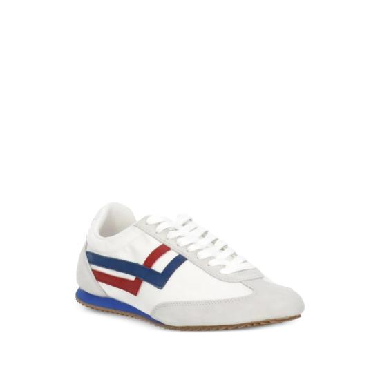 26SS 프로 케즈 스니커즈 R7226SLM RACER 77 WHRBL WHITE GREY - PRO-KEDS