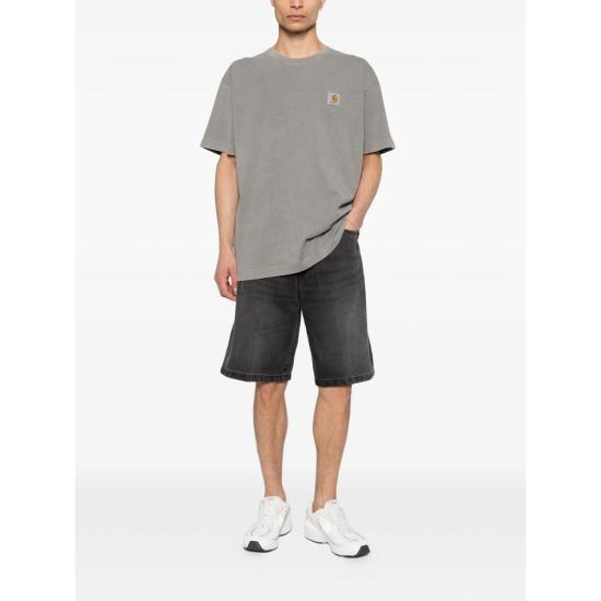 26SS 칼하트 데님 숏팬츠 I030469 89WJ GREY - CARHARTT