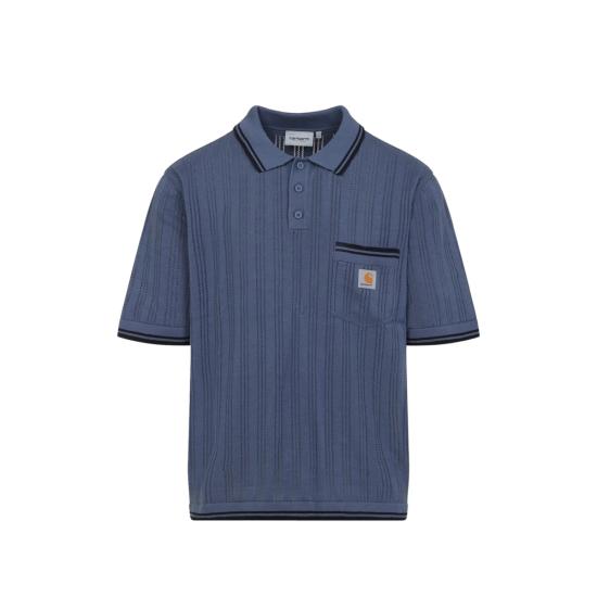 26SS 칼하트 폴로 티셔츠 I036168 3QHXX BLUE