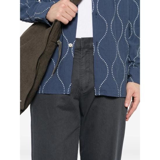 26SS 삼소앤삼소 스트레이트 팬츠 15717 SANOAH BKOLI BLACK - SAMSOE SAMSOE