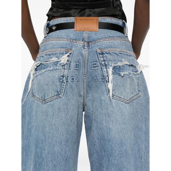 26SS 알렉산더 왕 데님 팬츠 4DC2264993 427D BLUE - ALEXANDER WANG