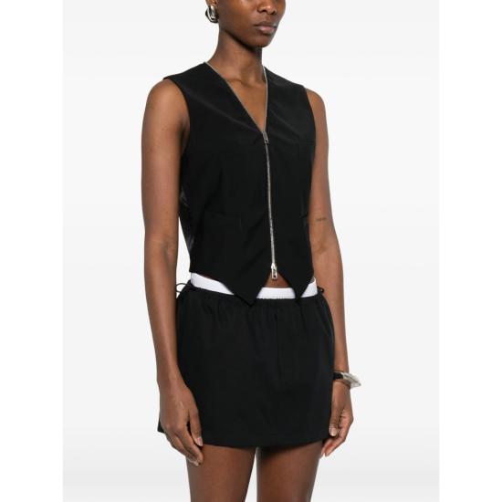 26SS 알렉산더 왕 민소매 티셔츠 1WC2262769 001 BLACK - ALEXANDER WANG