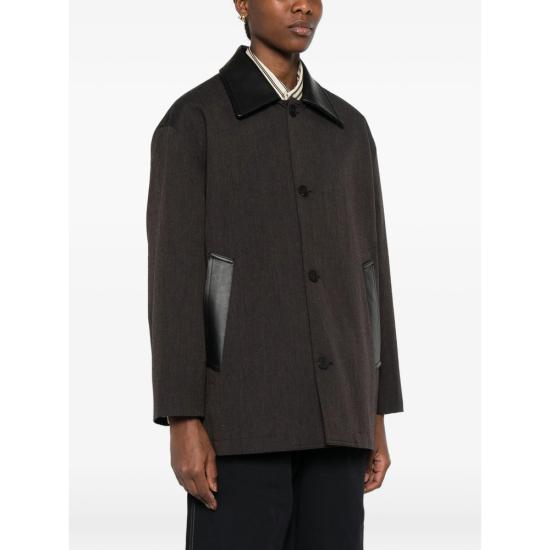 26SS 스튜디오 니콜슨 코트 SNM 1476 METER BROWN - STUDIO NICHOLSON