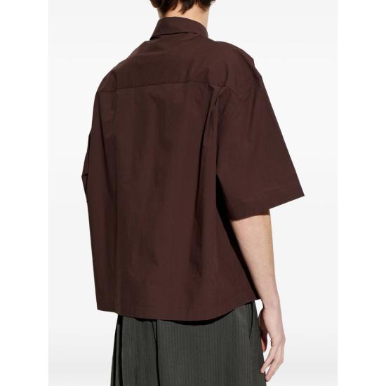 26SS 스튜디오 니콜슨 셔츠 SNM 1267 SANKO COCOA BROWN - STUDIO NICHOLSON