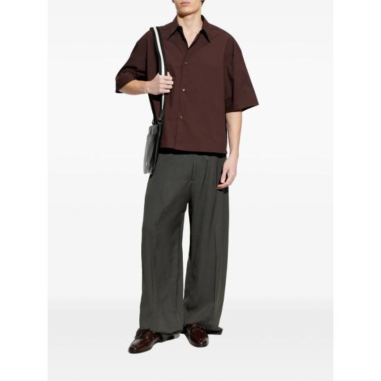 26SS 스튜디오 니콜슨 셔츠 SNM 1267 SANKO COCOA BROWN - STUDIO NICHOLSON