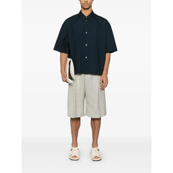 26SS 스튜디오 니콜슨 셔츠 SNM 1267 SANKO DKNAV BLUE - STUDIO NICHOLSON