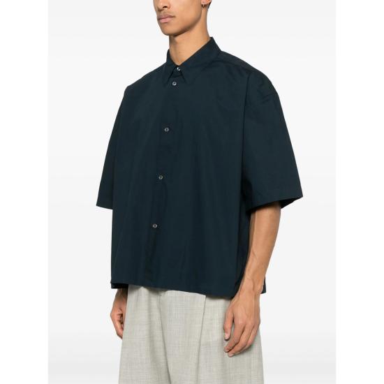 26SS 스튜디오 니콜슨 셔츠 SNM 1267 SANKO DKNAV BLUE - STUDIO NICHOLSON