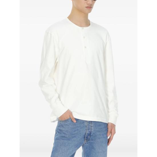 26SS 스튜디오 니콜슨 탑 SNM 1485 KUYTO PARCH WHITE - STUDIO NICHOLSON