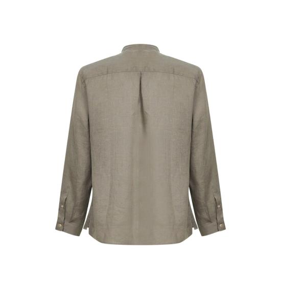 26SS 브루넬로 쿠치넬리 긴팔 셔츠 MA6980625 C1063 GREY - BRUNELLO CUCINELLI