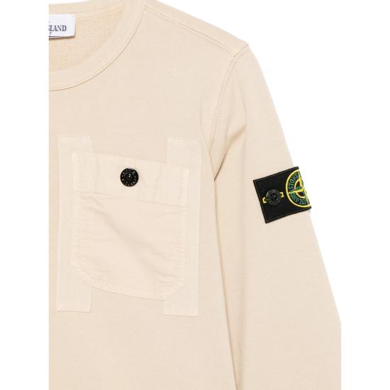 26SS [키즈] 스톤 아일랜드 니트/스웻셔츠 166100017 S0040 V0090 NEUTRALS - STONE ISLAND