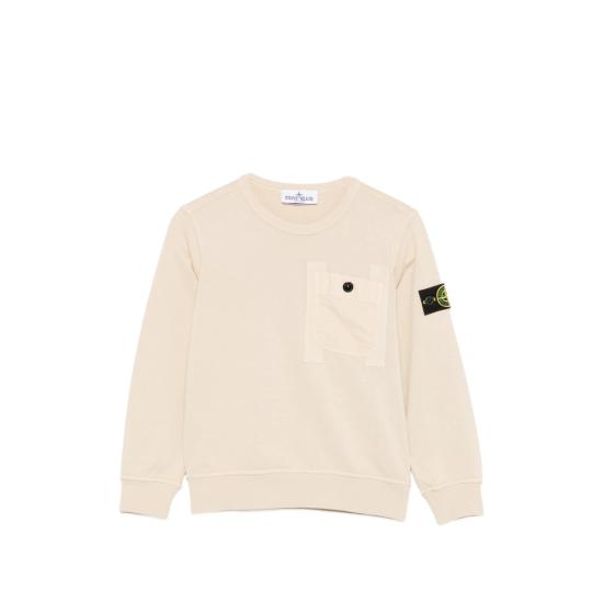 26SS [키즈] 스톤 아일랜드 니트/스웻셔츠 166100017 S0040 V0090 NEUTRALS