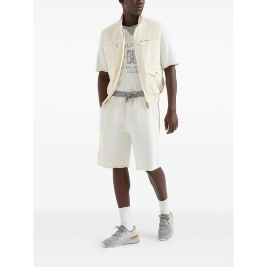 26SS 브루넬로 쿠치넬리 숏팬츠 MR8313375G CTQ27 NEUTRALS GREY - BRUNELLO CUCINELLI