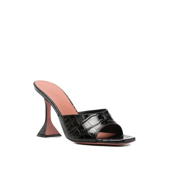 26SS 아미나 무아디 샌들 LUPITA SLIPPER 95 BLACK - AMINA MUADDI