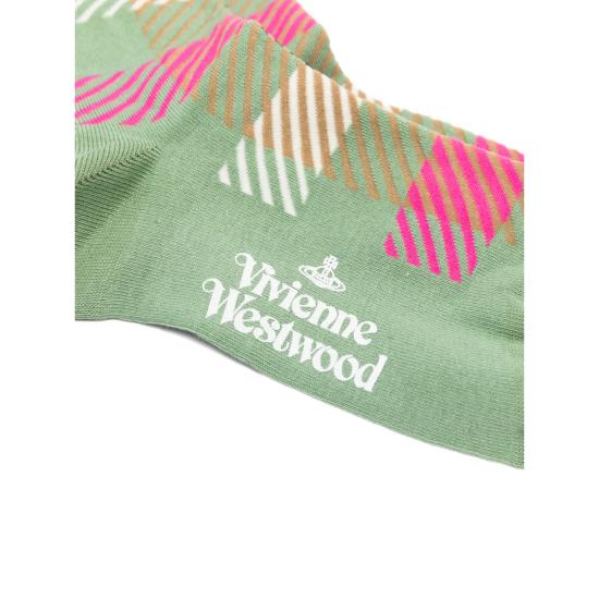 26SS 비비안웨스트우드 양말 81040002 K0076 M404 GREEN - VIVIENNE WESTWOOD