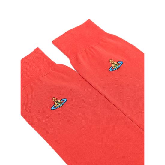26SS 비비안웨스트우드 양말 81040001 K001D H404 RED - VIVIENNE WESTWOOD