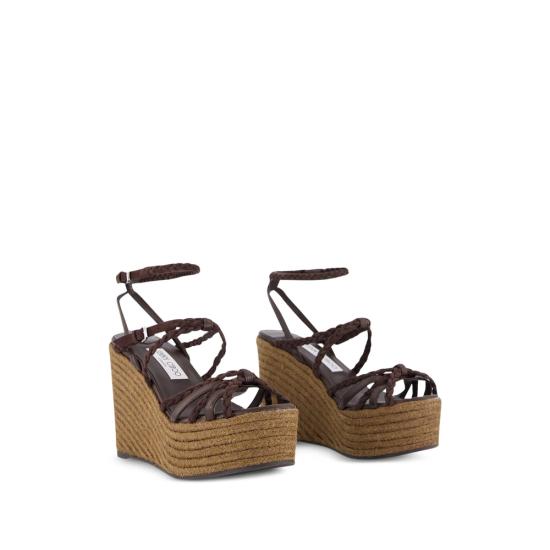 26SS 지미추 부츠 NYRA 100 ZKN CHOCO BROWN - JIMMY CHOO