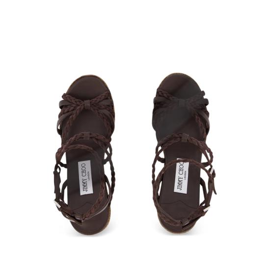 26SS 지미추 부츠 NYRA 100 ZKN CHOCO BROWN - JIMMY CHOO