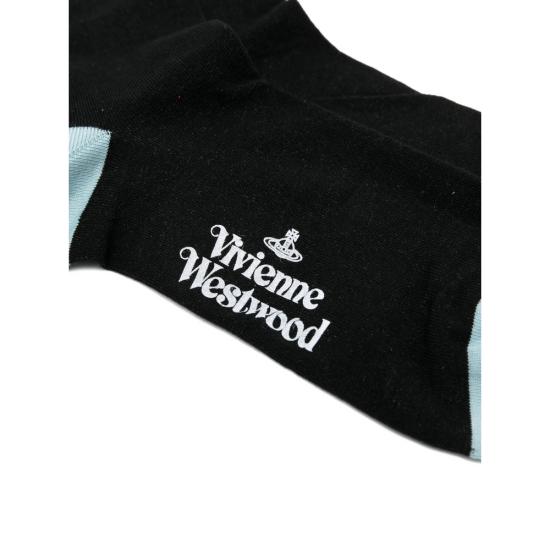 26SS 비비안웨스트우드 양말 81040001 K007B N401 BLACK - VIVIENNE WESTWOOD