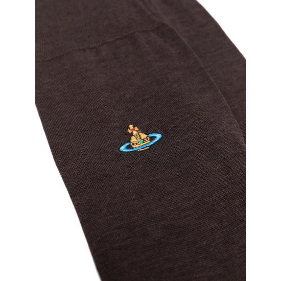 26SS 비비안웨스트우드 양말 81040002 K001D D401 BROWN - VIVIENNE WESTWOOD